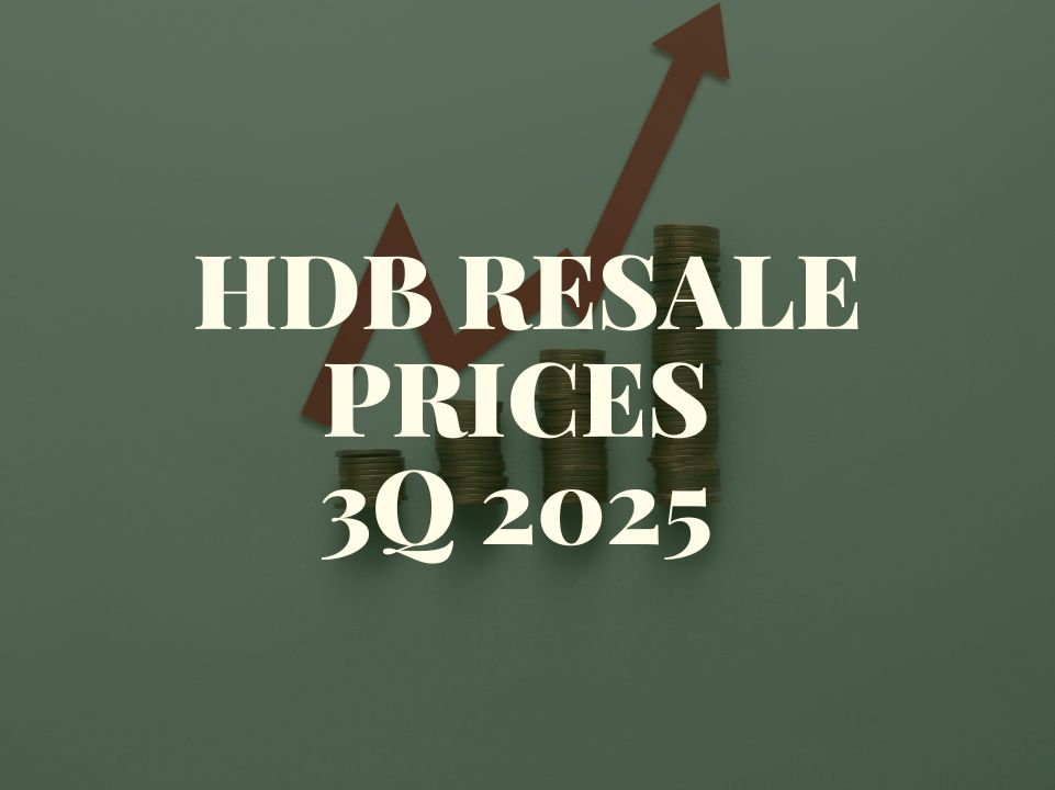 HDB Resale Prices in Third Quarter 2025